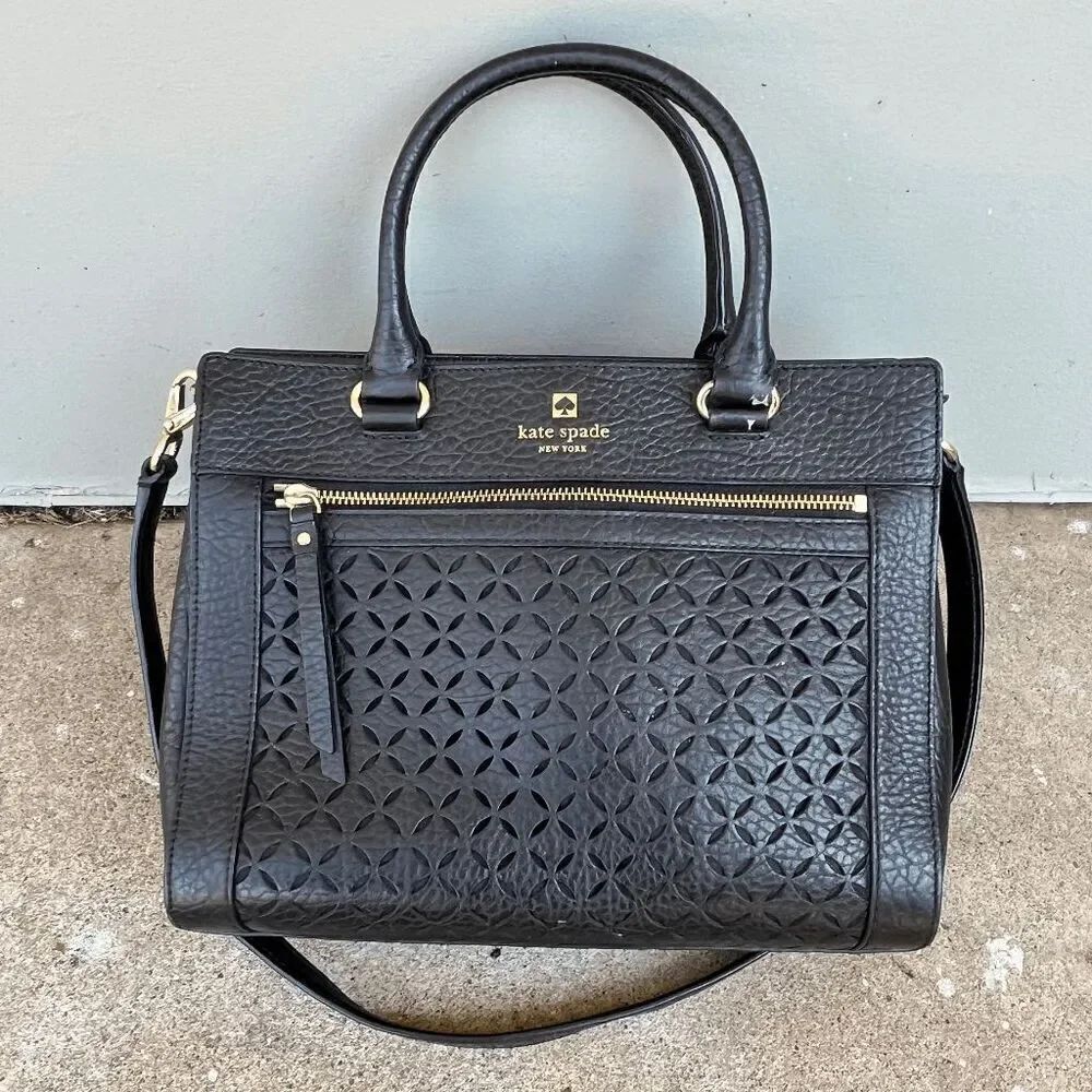Kate Spade Mini Romy Perri Lane Cabaret Leather Convertible Crossbody Bag